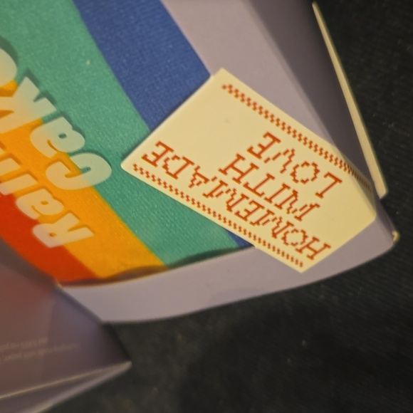 ❤️BUY 2 GET 1 FREE Eat My Socks Rainbow Cake Unisex Socks, Retail $15.99US - Picture 11 of 14